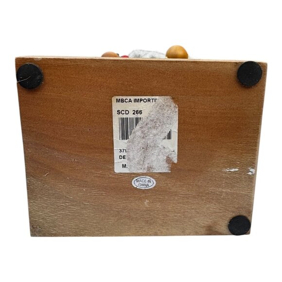 Vtg Fisherman Angler Nutcracker Hat,Vest,Corduroy Pants,Fishing Rod,Fish,Basket - Picture 12 of 13